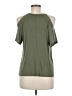 Lavender Fields Green Short Sleeve Top Size M - photo 2