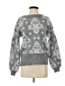 Lewit Floral Gray Pullover Sweater Size XS - photo 1