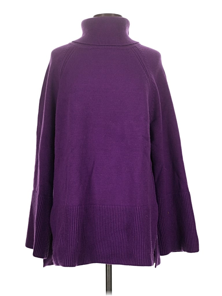 Pre-owned Universal Standard Turtleneck Sweater In Purple