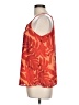 Papermoon 100% Polyester Orange Sleeveless Blouse Size L - photo 5