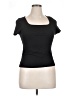 Shein Black Short Sleeve T-Shirt Size XL - photo 1