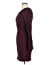 Leon Max Solid Burgundy Casual Dress Size M - photo 5