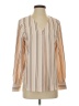 Ann Taylor Tan Long Sleeve Blouse Size S - photo 1
