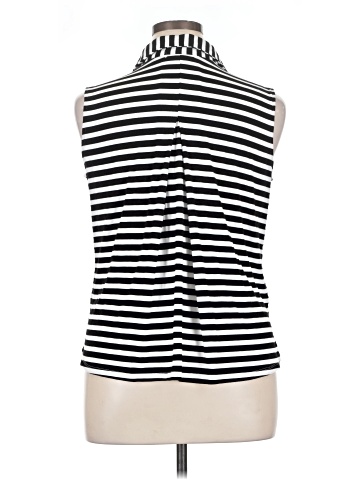 Notations Sleeveless Button-Down Shirt (view 2)