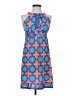 Ava Lynn Paisley Multi Color Blue Casual Dress Size S - photo 1