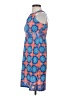 Ava Lynn Paisley Multi Color Blue Casual Dress Size S - photo 5