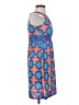 Ava Lynn Paisley Multi Color Blue Casual Dress Size S - photo 4