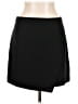 Banana Republic 100% Polyester Solid Black Casual Skirt Size 12 - photo 1