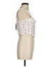 With Jéan White Sleeveless Blouse Size M - photo 4