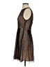 Aryn K. 100% Polyester Animal Print Brown Cocktail Dress Size XS - photo 5