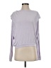 Elan Purple Long Sleeve Blouse Size S - photo 1