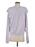 Elan Purple Long Sleeve Blouse Size S - photo 2