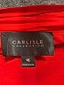 Carlisle 100% Polyester Red Coat Size 16 - photo 6