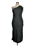 BHLDN 100% Polyester Solid Gray Cocktail Dress Size 14 - photo 1