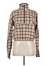 PrettyLittleThing Plaid Tan Pullover Sweater Size S - photo 1