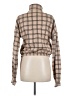 PrettyLittleThing Plaid Tan Pullover Sweater Size S - photo 2
