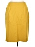 Classiques Entier Solid Yellow Casual Skirt Size 16 - photo 2