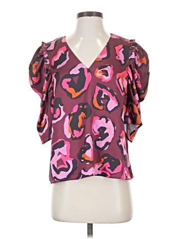 Crosby Short Sleeve Blouse (view 1)