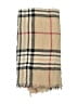V.Fraas 100% Viscose Plaid Tan Scarf One size - photo 2