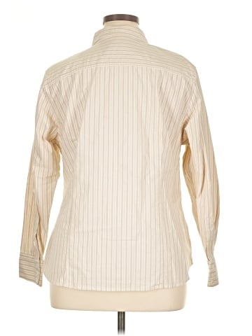 Classic Elements Long Sleeve Button-Down Shirt (view 2)