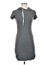 Justify Solid Gray Casual Dress Size S - photo 1