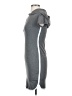 Justify Solid Gray Casual Dress Size S - photo 5
