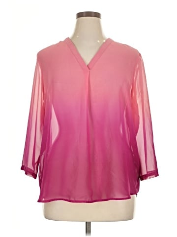 Liz Claiborne 3/4 Sleeve Blouse (view 1)
