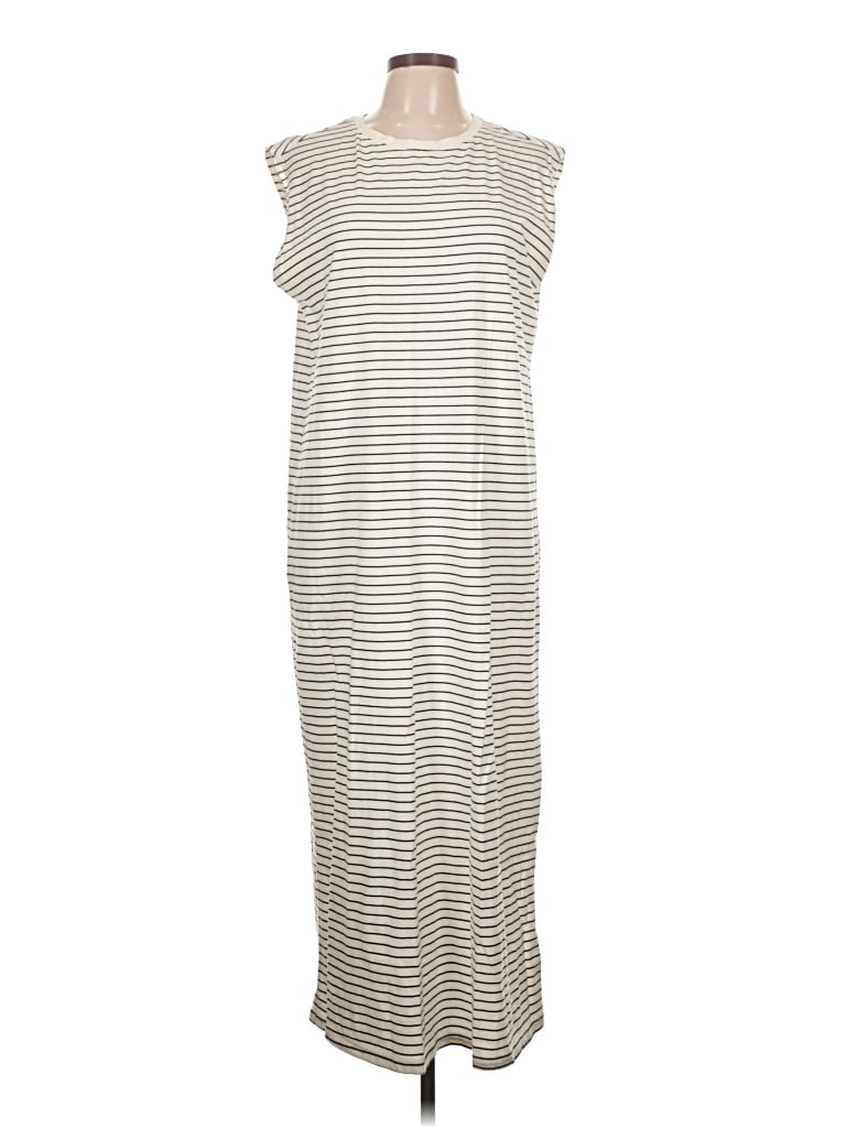 Pre-owned Old Navy Casual Dress In Gray