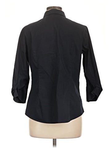Worthington 3/4 Sleeve Button-Down Shirt (view 2)