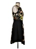 Milly Graphic Black Cocktail Dress Size 4 - photo 4