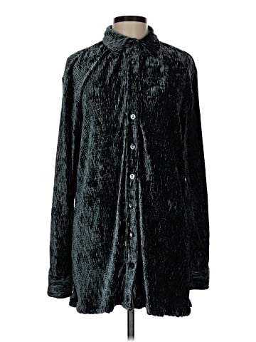 Soft Surroundings Long Sleeve Button-Down Shirt (view 1)