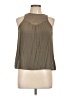 Mossimo 100% Rayon Brown Sleeveless Blouse Size L - photo 1