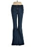Chico's Hearts Blue Jeans Size XS (00) - photo 1
