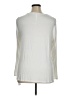 NY Collection Silver Long Sleeve Blouse Size XL - photo 2