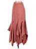 Keepsake Solid Burgundy Pink Formal Skirt Size 4 - photo 1