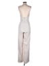 Unbranded Solid Ivory Jumpsuit Size 4 - photo 2