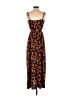 Shein Animal Print Brown Casual Dress Size 4 - photo 2