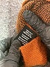 Blu Pepper Color Block Brown Turtleneck Sweater Size S - photo 8