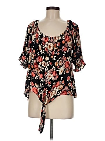 Libian Short Sleeve Blouse (view 1)