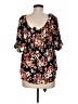 Libian Black Short Sleeve Blouse Size M (estimated) - photo 2