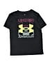 Under Armour 100% Polyester Black Short Sleeve T-Shirt Size 7 - photo 1