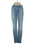 7 For All Mankind Hearts Blue Jeans Size 27 waist - photo 1