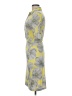 H&M 100% Polyester Yellow Casual Dress Size 6 - photo 5