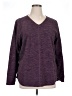 Assorted Brands 100% Polyester Purple Pullover Sweater Size XL - photo 1