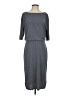 Ann Taylor Chevron-herringbone Gray Casual Dress Size S - photo 1