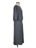 Ann Taylor Chevron-herringbone Gray Casual Dress Size S - photo 4