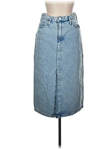 MNG Denim Skirt (view 1)