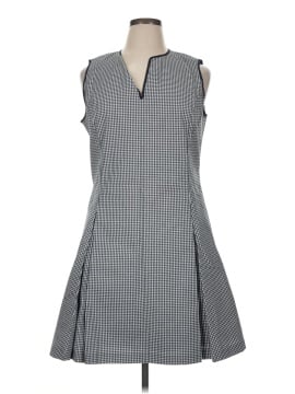 kay unger midi a-line ruffled begonia dress Non-Iron Cotton Stripe Dress Shirt With Contrast Trim main image 1