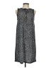 MICHAEL Michael Kors Polka Dots Gray Casual Dress Size S - photo 1