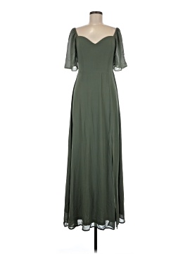 baltic bridesmaid dresses Tiffany Blue Chiffon One Shoulder A-line Long Bridesmaid Dresses, CB02   clover sew